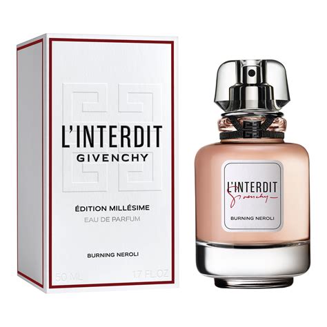 givenchy l'interdit edition millesime eau de parfum 50ml|givenchy interdit boots.